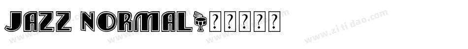 Jazz Normal字体转换